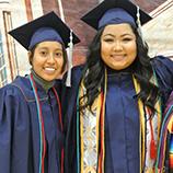 Cumbres graduates in commencement robes